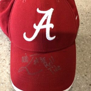 Signed Alabama Nike hat